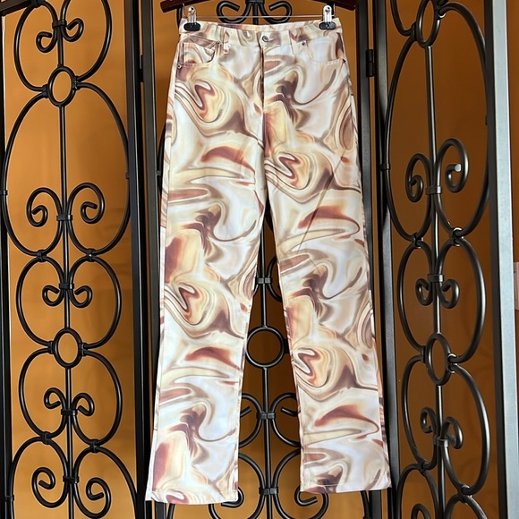 Solado Pants - SOLADO Marble Swirl Jeans